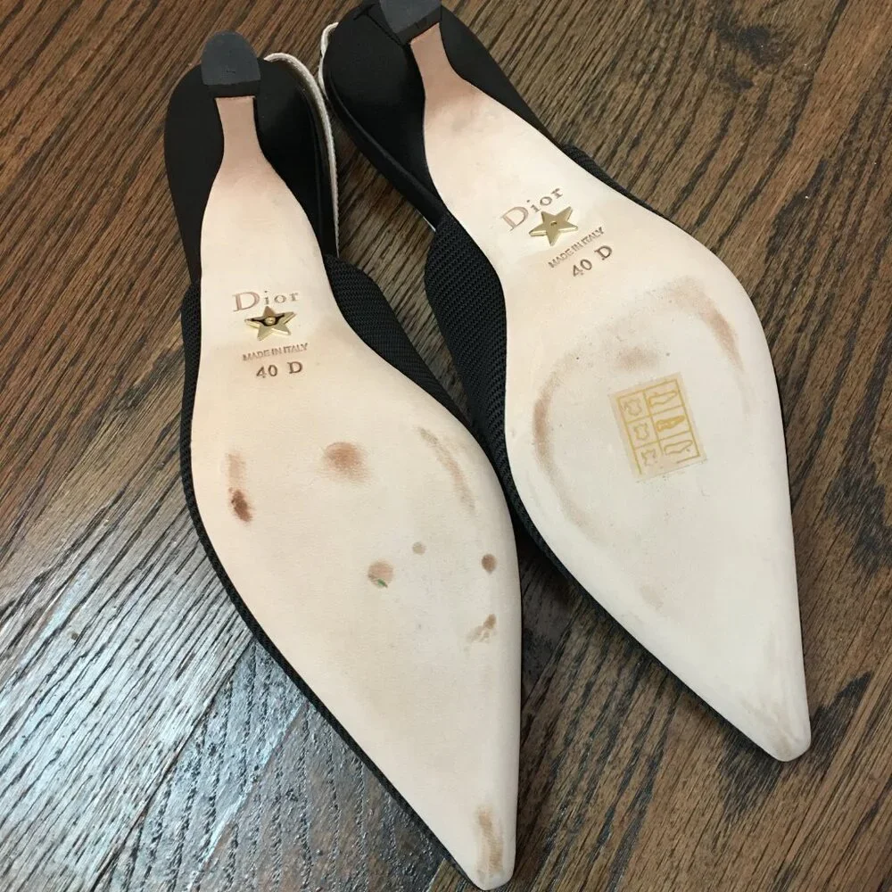 Dior J'Adior Slingback Pump on Black Size 40